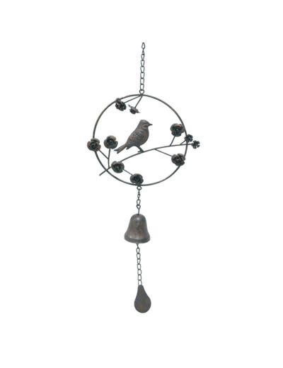 Clochette carillon oiseau 24x6x70cm