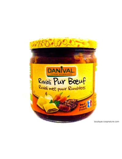 Raviolis pur Boeuf Bio 360g