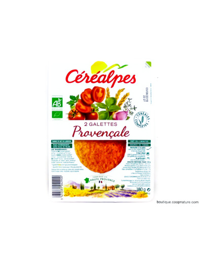 Galettes Provençale Bio 2x90g