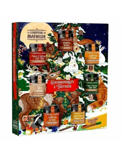 Coffret Semainier de Noël - Gourmandises à tartiner