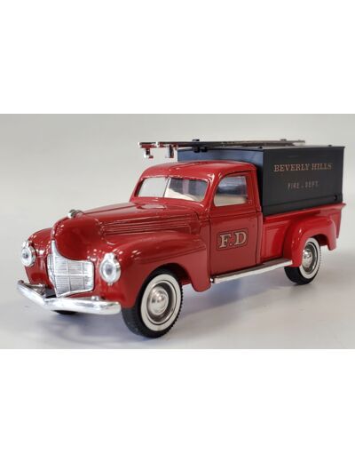 DODGE PICK-UP 1940 POMPIERS BEVERLY HILLS SOLIDO 1/43 AVEC BOITE