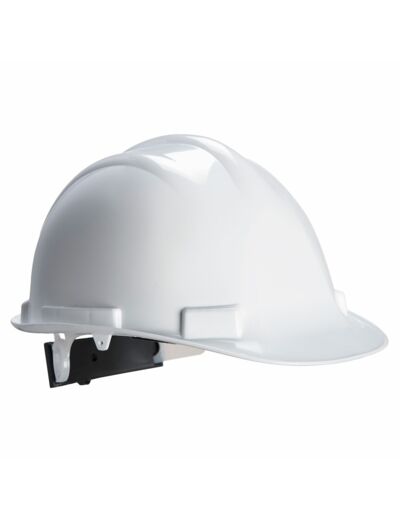 Casque de protection ajustable par crémaillère