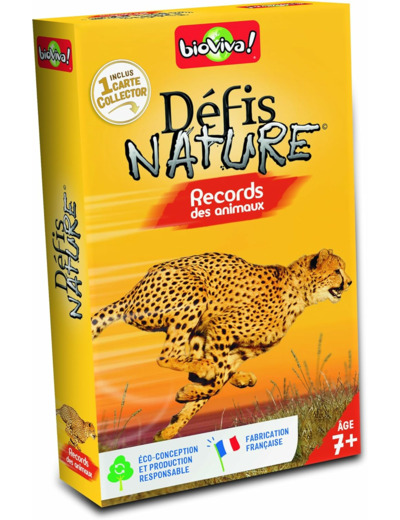 DEFIS NATURE - RECORDS DES ANIMAUX (7+)