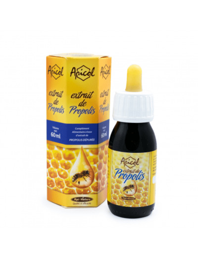 Extrait de Propolis Apicol-60 ml-Api nature