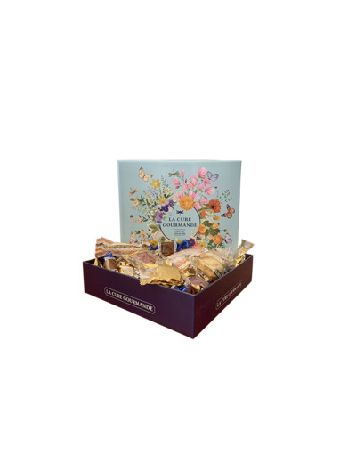 COFFRET CARTON-ASSORTIMENT 4 DOUCEURS-190X190X50