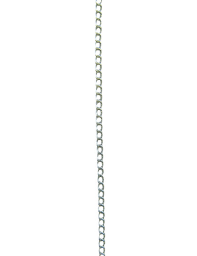 Collier 50cm en Métal Argenté - GOURMETTE