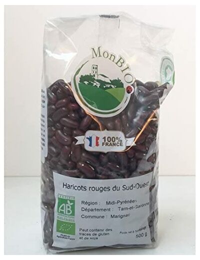 Haricots rouges 500g MonBio