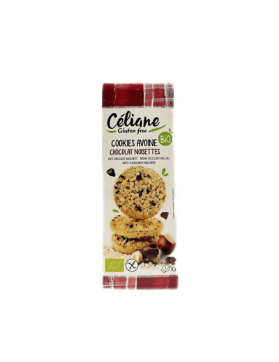 Cookie À L'Avoine Chocolat Noisette Bio 120g