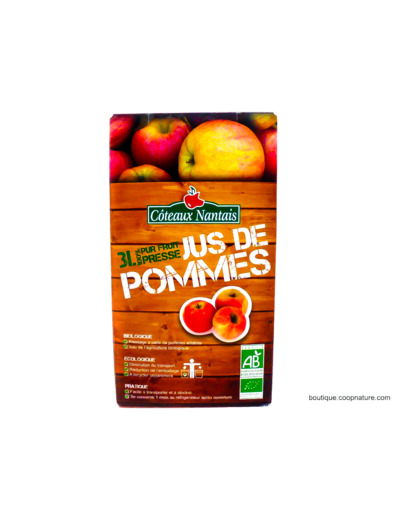 Jus de Pomme Bio 3L