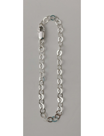 Bracelet en Argent 925 - MAILLE CIRCLE 35