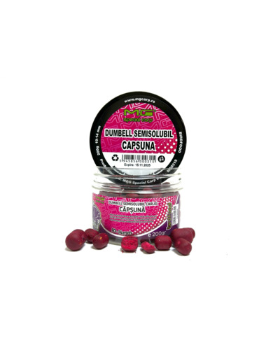 dumbell semi soluble fraise10-14