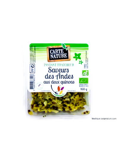 Saveurs des Andes Bio 170g