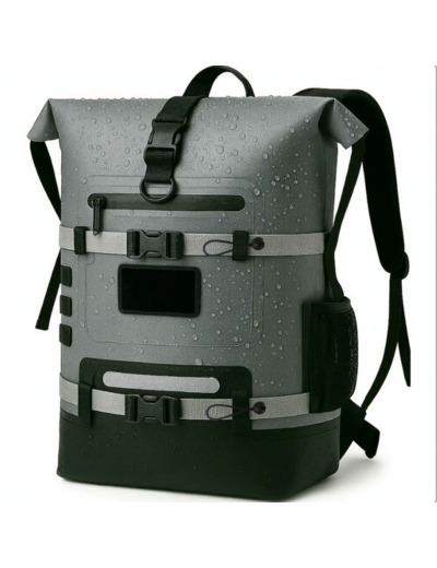 Sac à dos étanche FD Marine modulable 20/40L (gris)