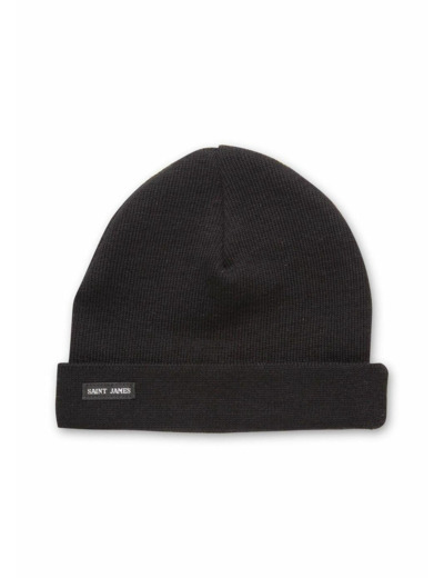 Bonnet de quart uni 100% laine Saint James