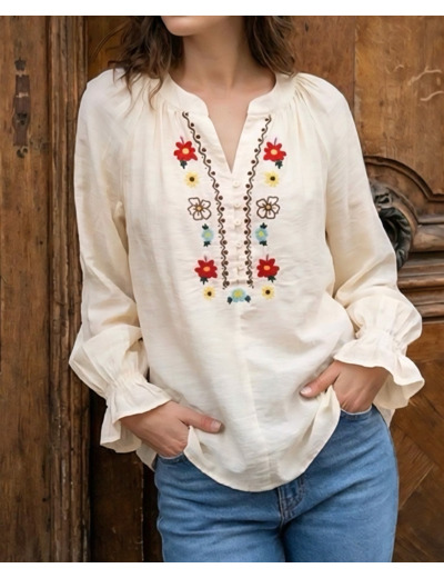 VERSION FEMININ BLOUSE BOHEME