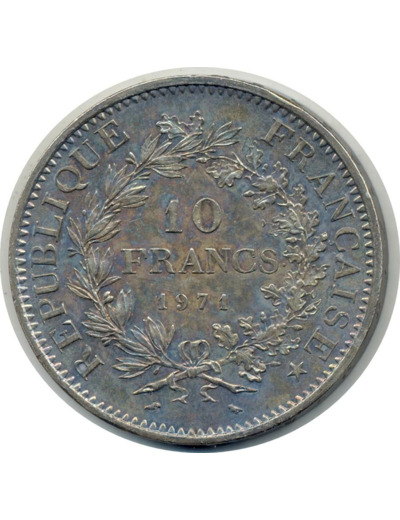 FRANCE 10 FRANCS HERCULE 1971 TTB+ (G813)