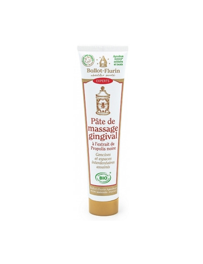 Pâte de Massage Gingival à l'extrait de propolis noire 75ml