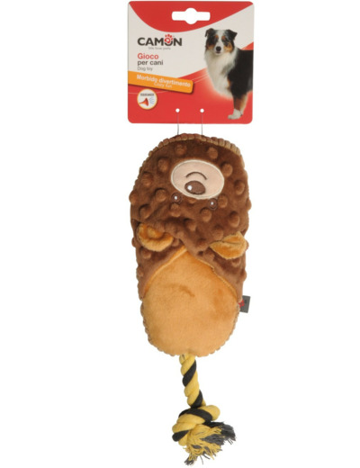 Jouet pour chien, Pantoufle + corde - 30cm