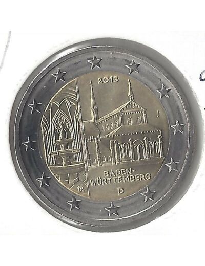 Allemagne 2013 J 2 EURO COMMEMORATIVE  BADEN SUP