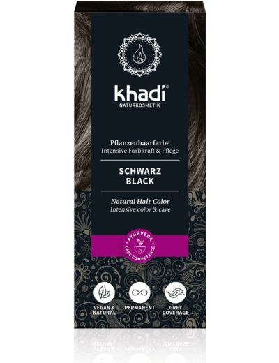 SOIN COLORANT NOIR 100G Khadi natural products