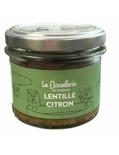 Tartinade lentille citron BIO