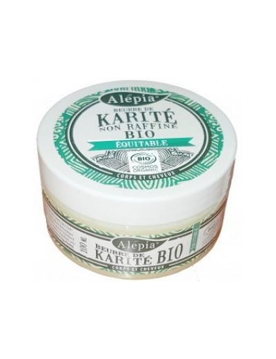 Beurre de Karité équitable non raffiné Bio Pot 100ml