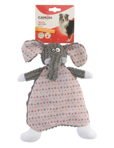 Peluche pour chien, éléphant - 30cm