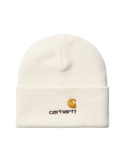 Bonnet CARHARTT WIP American Script Natural