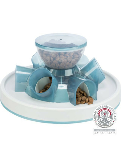 TRIXIE, Jeu de stratégie tunnel pour chats - ø 28 × 14 cm