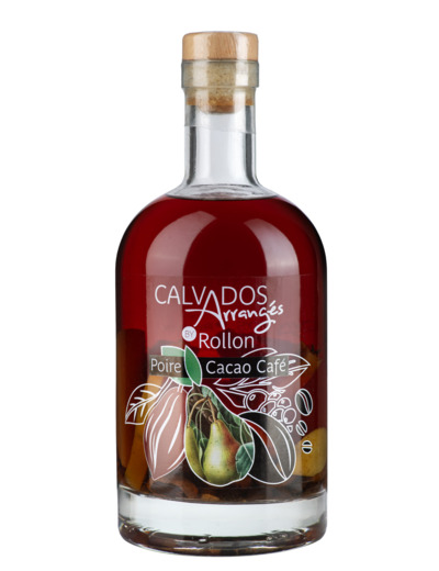 Calvados arrangé Poire Cacao Café 30°