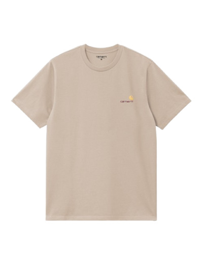 Tee Shirt CARHARTT WIP American Script Fleur De Sel