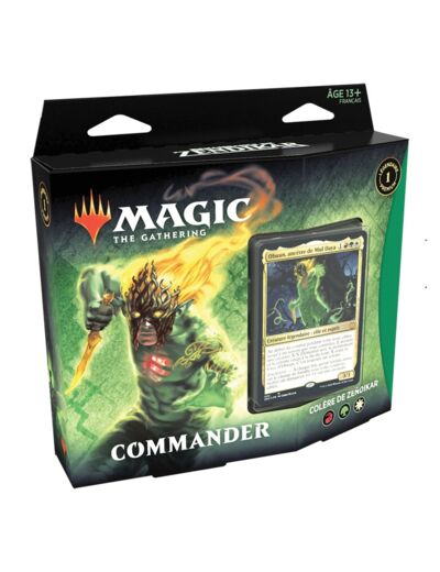 Deck Commander Magic The Gathering - Renaissance de Zendikar (Colère de Zendikar)