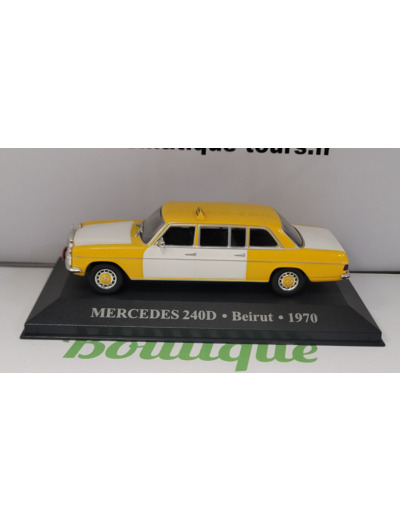 MERCEDES 240D BEIRUT 1970 1/43 (TAXI DU MONDE)