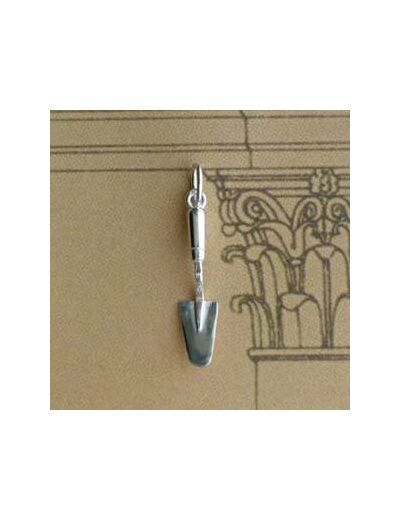 Pendentif truelle argent