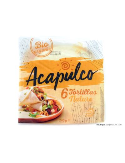 Tortillas natures Bio 240g