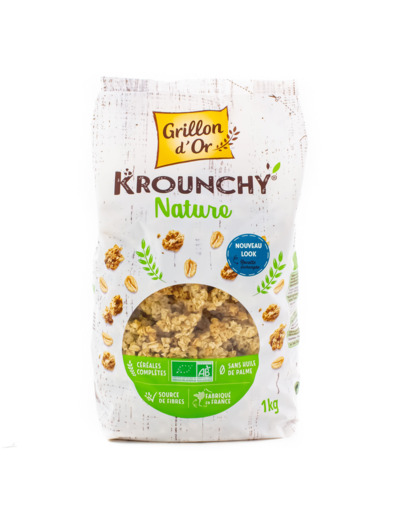 Céréales Déjeuner Krounchy Nature Bio 1kg