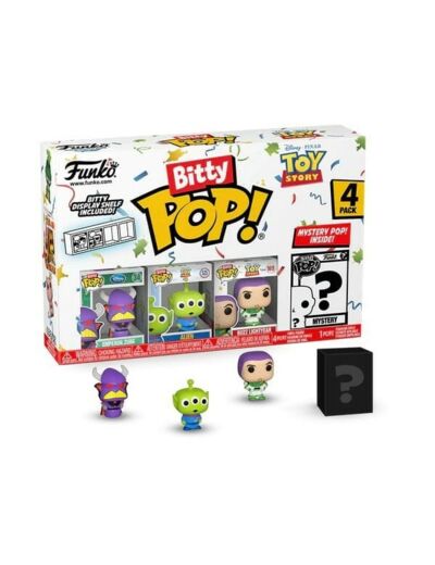 Toy Story - Bitty Pop! Pack 4 figurines Bitty POP! Zurg 2,5 cm