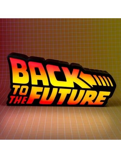 Logo lumineux - Retour Vers Le Futur