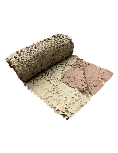 Filet de camouflage désert Camo First® 50 m – ombrage et discrétion
