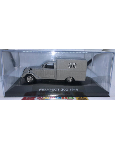 PEUGEOT 202 FOURGONNETTE PTT 1946 1/43 BOITE