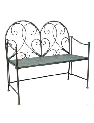 Banc jardin 2 places 42x104x95cm