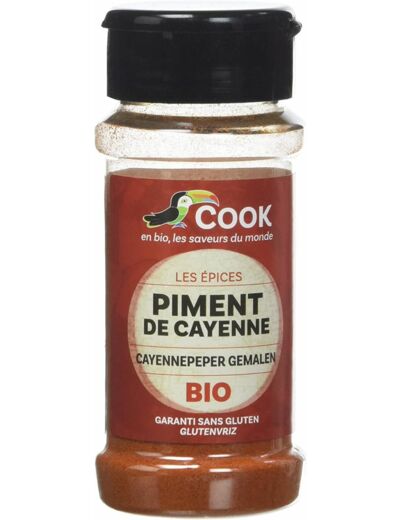 Piment de Cayenne poudre 40g Cook