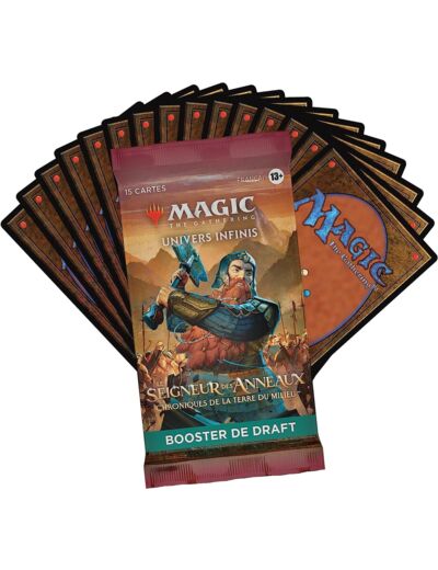 Booster de draft - Magic The Gathering - Le Seigneur des Anneaux : chroniques de la Terre du Milieu