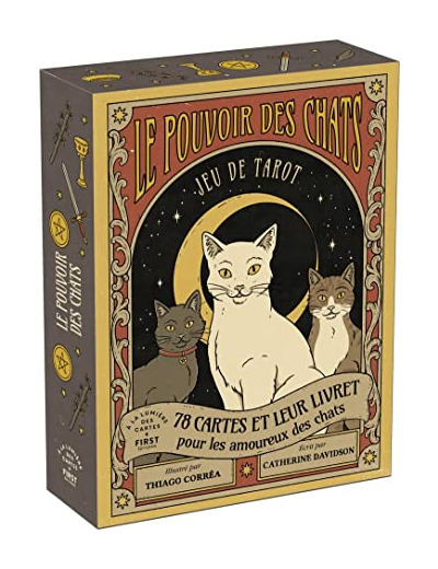 Le Pouvoir des chats. Jeu de tarot