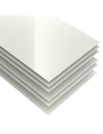 Feuilles de plasticard - 7 pcs