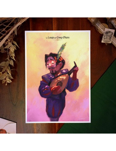 Poster InFabulis l'Héritage Oublié™ - Le Loup de Cinq-Mars