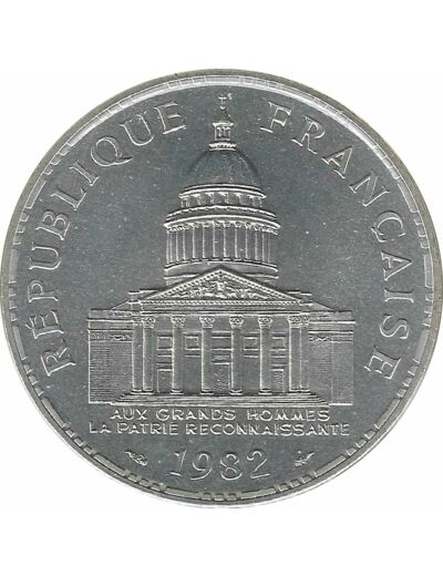 FRANCE 100 FRANCS PANTHEON 1982 FDC
