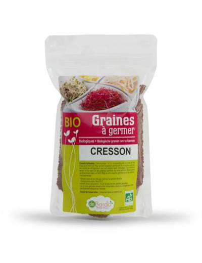 Graines à Germer de Cresson Bio 200g-DeBardo