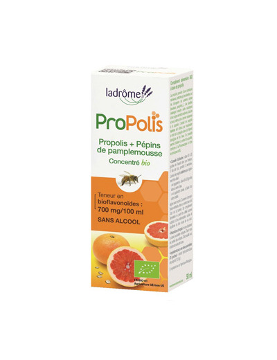 Concentré de Propolis et de Pépins de Pamplemousse sans alcool 50ml