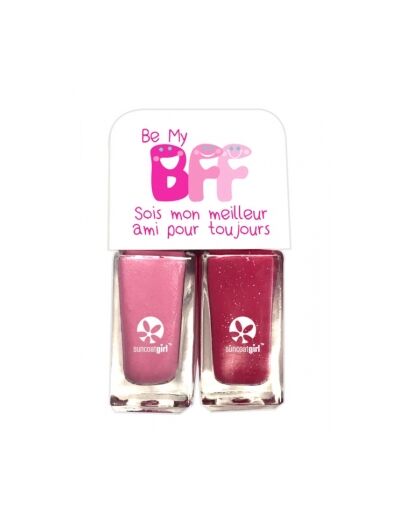 Duo vernis Ballerina Beauty et Golden Sunlight 2x5ml